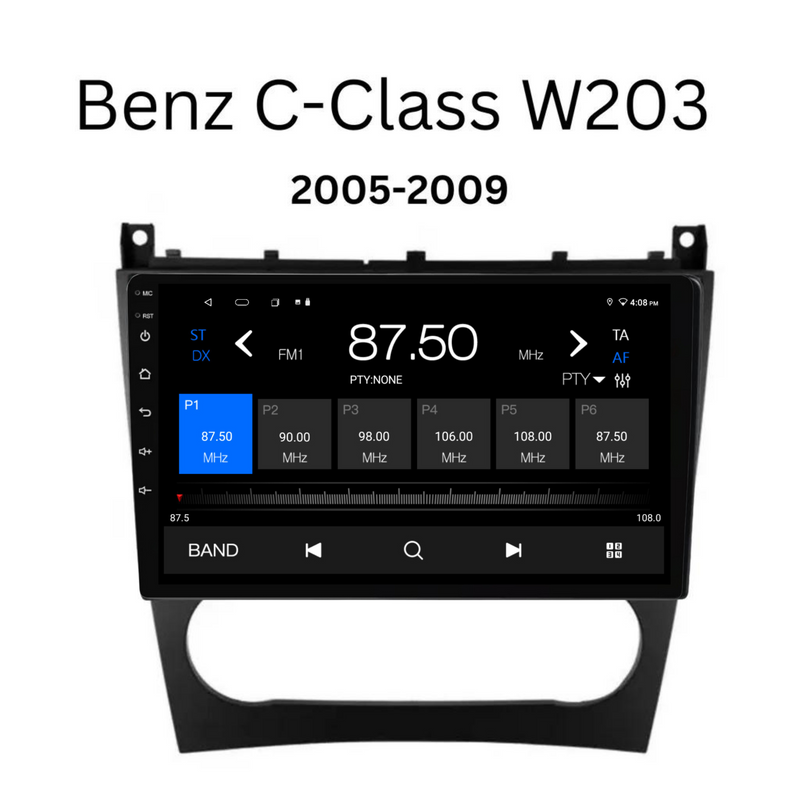 Load image into Gallery viewer, Mercedes Benz C-Class / W203 (2005-2009) Plug & Play Head Unit Upgrade Kit: Car Radio with Wireless & Wired Apple CarPlay & Android Auto