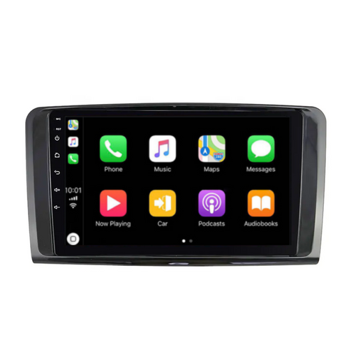 Mercedes Benz ML / W164 (2006-2010) Plug & Play Head Unit Upgrade Kit: Car Radio with Wireless & Wired Apple CarPlay & Android Auto
