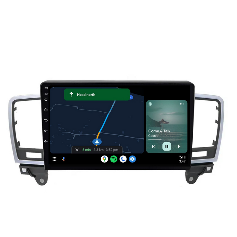 Load image into Gallery viewer, Mercedes Benz ML / W166 (2012-2015) Plug & Play Head Unit Upgrade Kit: Car Radio with Wireless & Wired Apple CarPlay & Android Auto
