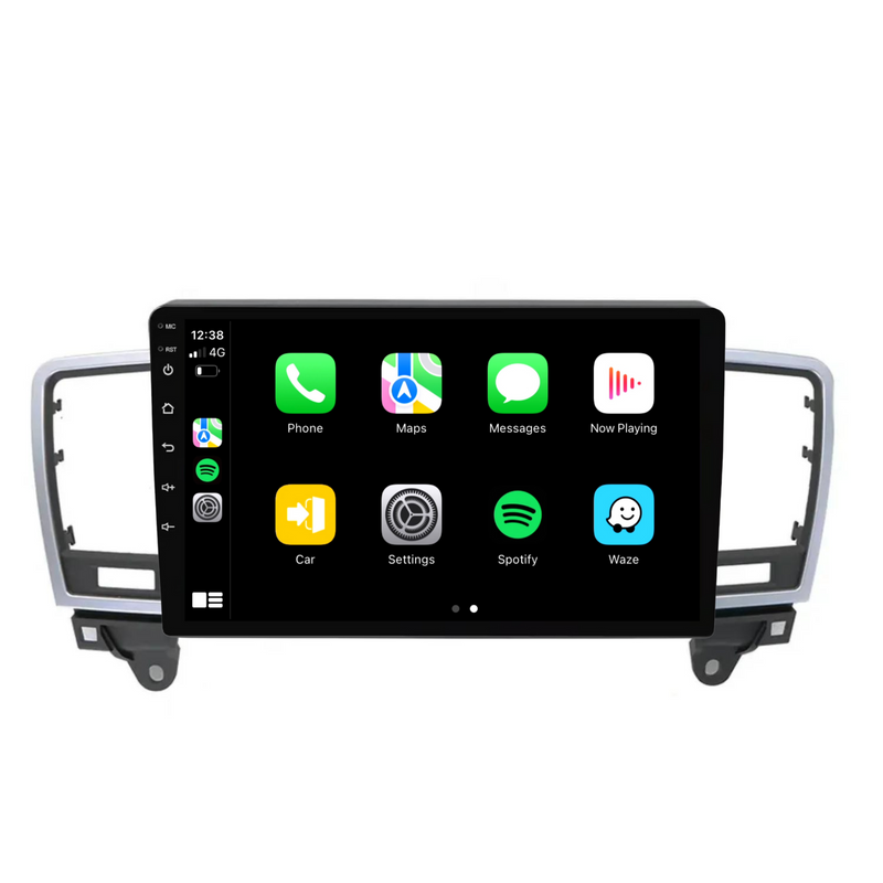 Load image into Gallery viewer, Mercedes Benz ML / W166 (2012-2015) Plug & Play Head Unit Upgrade Kit: Car Radio with Wireless & Wired Apple CarPlay & Android Auto