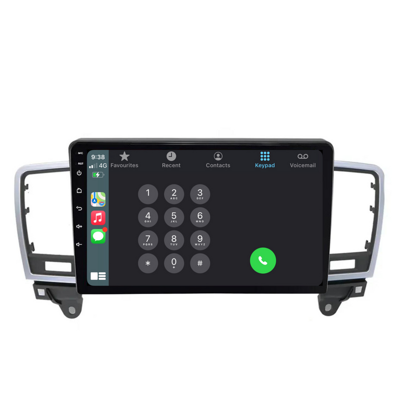 Load image into Gallery viewer, Mercedes Benz ML / W166 (2012-2015) Plug & Play Head Unit Upgrade Kit: Car Radio with Wireless & Wired Apple CarPlay & Android Auto