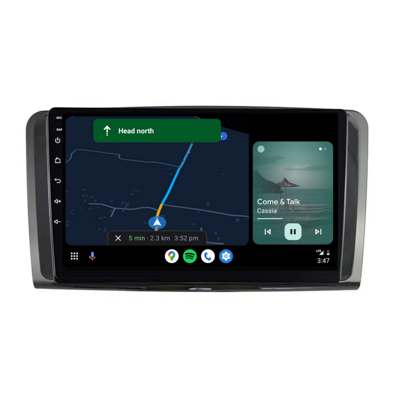 Load image into Gallery viewer, Mercedes Benz ML / W164 (2006-2010) Plug & Play Head Unit Upgrade Kit: Car Radio with Wireless & Wired Apple CarPlay & Android Auto
