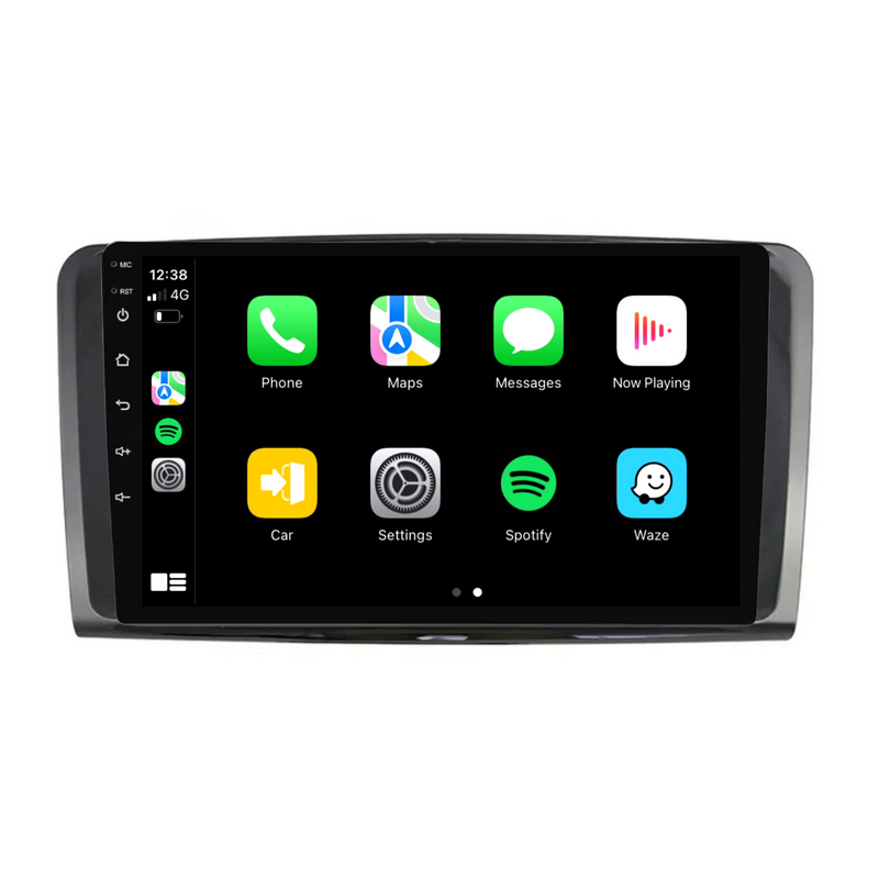 Load image into Gallery viewer, Mercedes Benz ML / W164 (2006-2010) Plug & Play Head Unit Upgrade Kit: Car Radio with Wireless & Wired Apple CarPlay & Android Auto