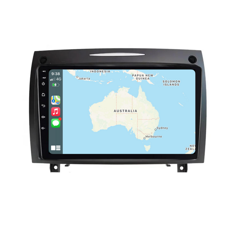 Load image into Gallery viewer, Mercedes Benz SLK (2006-2010) Plug & Play Head Unit Upgrade Kit: Car Radio with Wireless & Wired Apple CarPlay & Android Auto