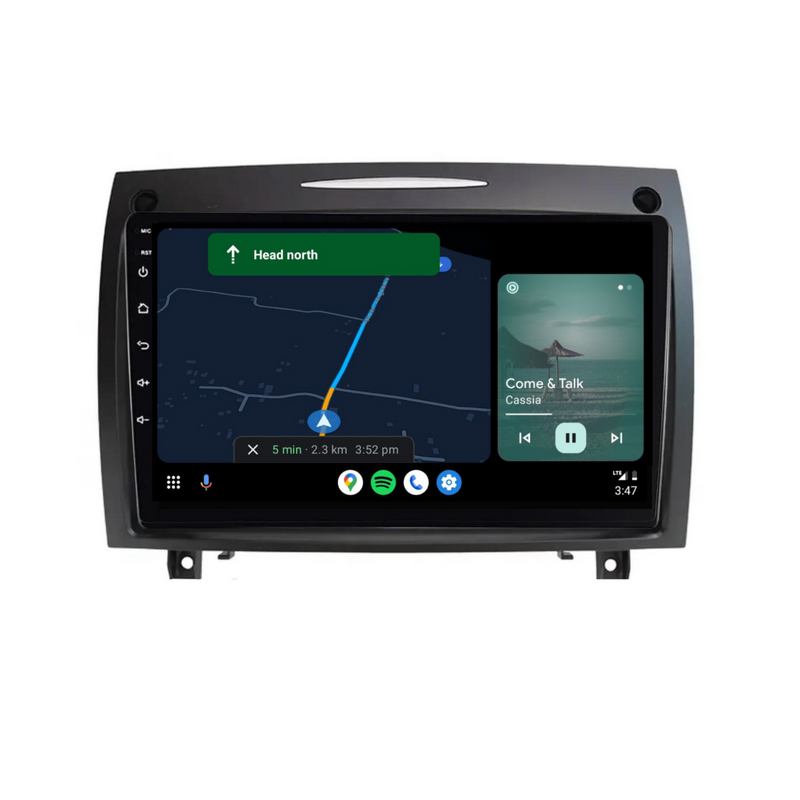 Load image into Gallery viewer, Mercedes Benz SLK (2006-2010) Plug & Play Head Unit Upgrade Kit: Car Radio with Wireless & Wired Apple CarPlay & Android Auto