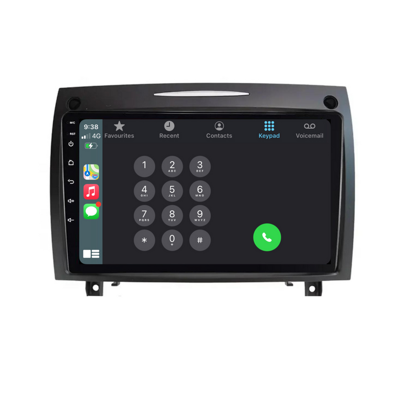 Load image into Gallery viewer, Mercedes Benz SLK (2006-2010) Plug & Play Head Unit Upgrade Kit: Car Radio with Wireless & Wired Apple CarPlay & Android Auto