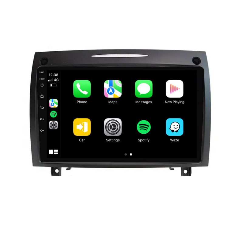 Load image into Gallery viewer, Mercedes Benz SLK (2006-2010) Plug & Play Head Unit Upgrade Kit: Car Radio with Wireless & Wired Apple CarPlay & Android Auto
