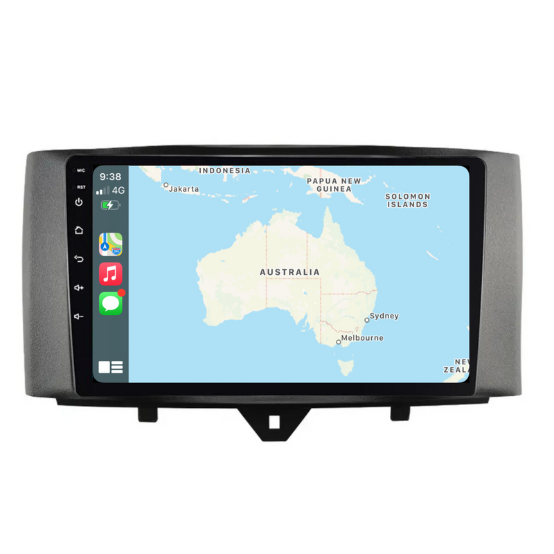 Load image into Gallery viewer, Mercedes Benz Smart (2011-2015) Plug & Play Head Unit Upgrade Kit: Car Radio with Wireless & Wired Apple CarPlay & Android Auto