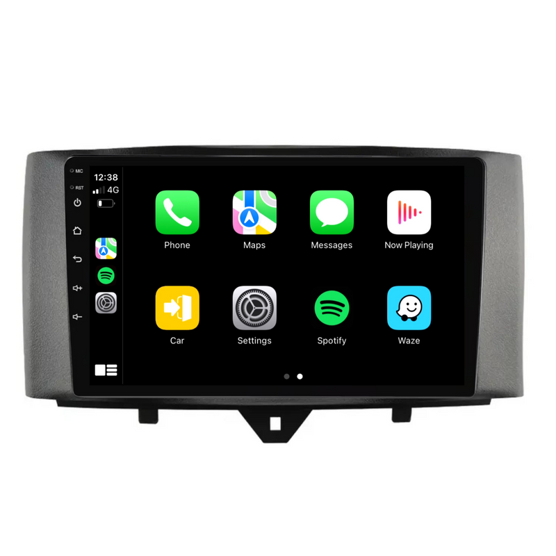 Load image into Gallery viewer, Mercedes Benz Smart (2011-2015) Plug & Play Head Unit Upgrade Kit: Car Radio with Wireless & Wired Apple CarPlay & Android Auto