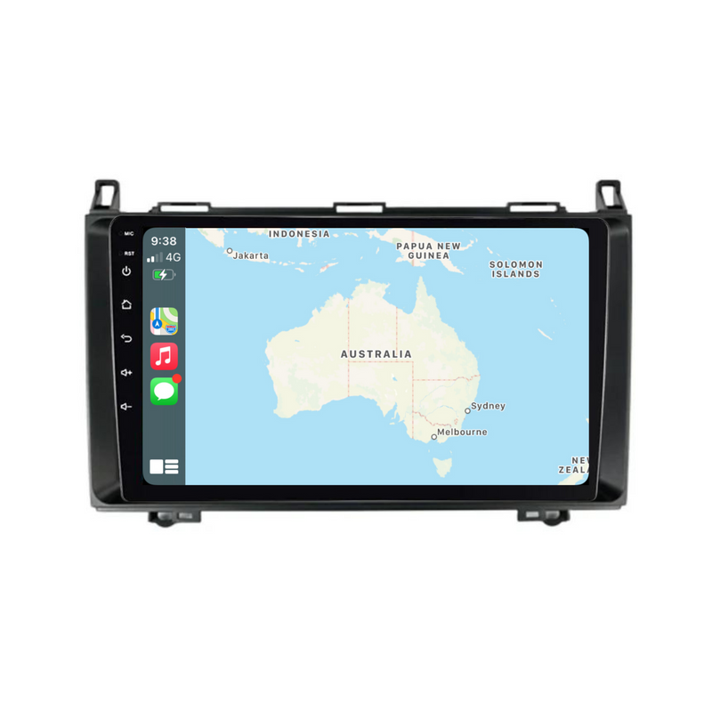 Load image into Gallery viewer, Mercedes Benz W169/W245 Viano Vito W639 Sprinter/B200/W906 Plug & Play Head Unit Upgrade Kit: Car Radio with Wireless & Wired Apple CarPlay & Android Auto