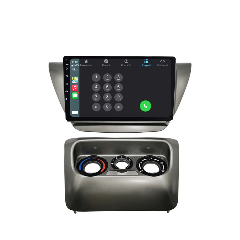 Load image into Gallery viewer, Mitsubishi Lancer (2005-2010) Plug & Play Head Unit Upgrade Kit: Car Radio with Wireless & Wired Apple CarPlay & Android Auto