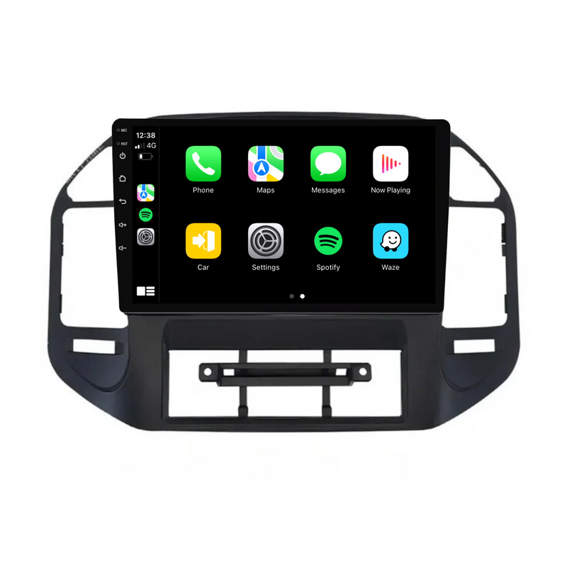 Load image into Gallery viewer, Mitsubishi Pajero V73 with cutout (2000-2006) Plug & Play Head Unit Upgrade Kit: Car Radio with Wireless & Wired Apple CarPlay & Android Auto