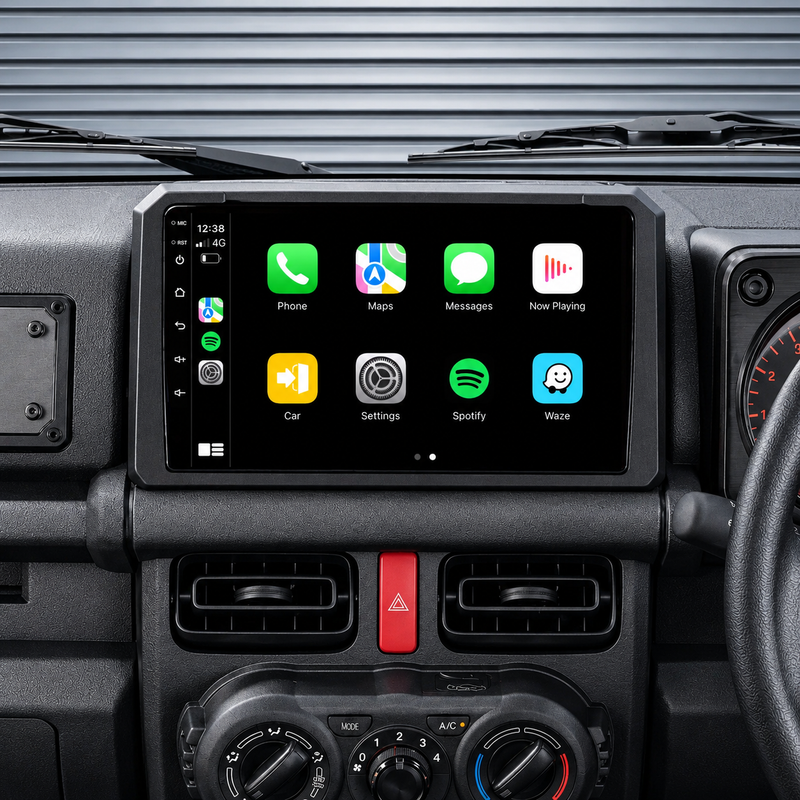 Load image into Gallery viewer, Suzuki Jimny (2015-2024) Plug & Play Head Unit Upgrade Kit: Car Radio with Wireless & Wired Apple CarPlay & Android Auto