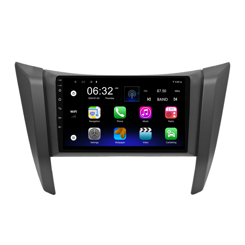 Load image into Gallery viewer, Nissan Navara / NP300 (2015-2022) Plug & Play Head Unit Upgrade Kit: Car Radio with Wireless & Wired Apple CarPlay & Android Auto