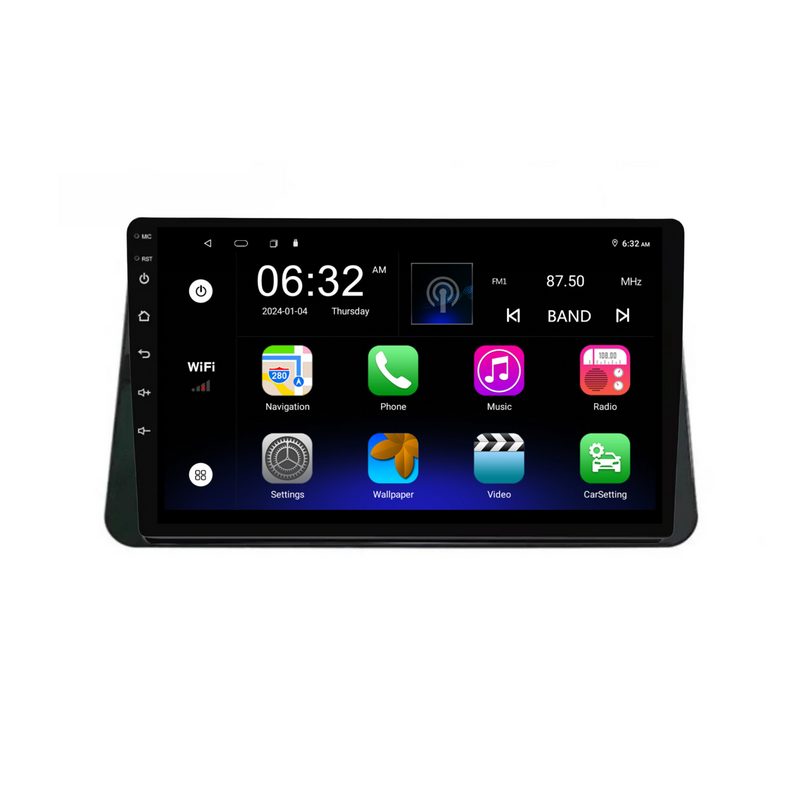 Load image into Gallery viewer, Nissan Kicks / Micra / Versa (2014-2019) Plug & Play Head Unit Upgrade Kit: Car Radio with Wireless & Wired Apple CarPlay & Android Auto