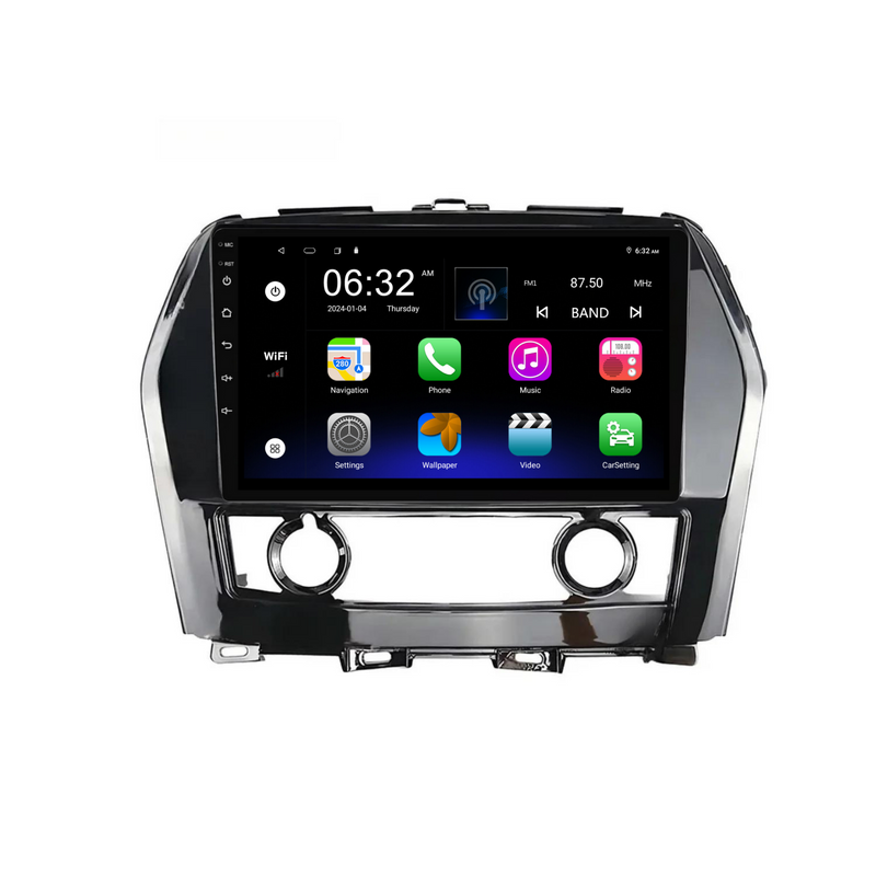 Load image into Gallery viewer, Nissan Maxima A36 (2015-2020) Plug & Play Head Unit Upgrade Kit: Car Radio with Wireless & Wired Apple CarPlay & Android Auto