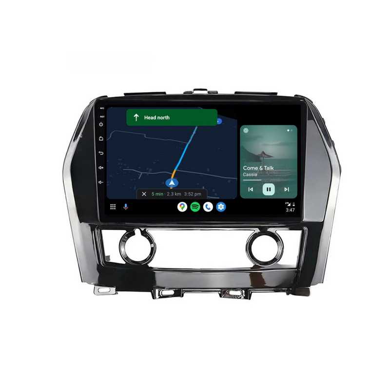 Load image into Gallery viewer, Nissan Maxima A36 (2015-2020) Plug & Play Head Unit Upgrade Kit: Car Radio with Wireless & Wired Apple CarPlay & Android Auto