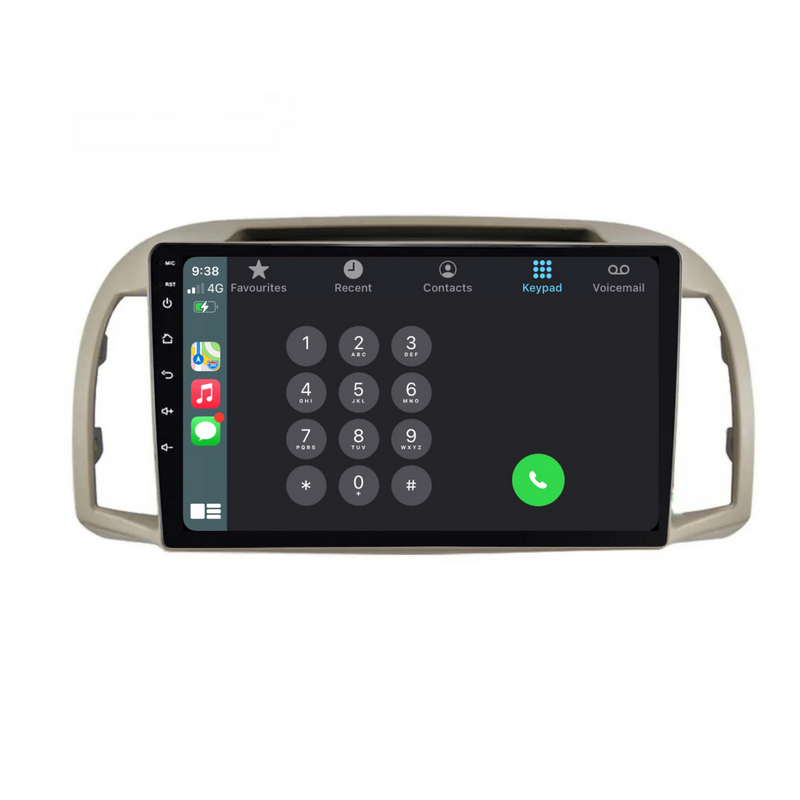 Load image into Gallery viewer, Nissan Micra (2002-2010) Plug & Play Head Unit Upgrade Kit: Car Radio with Wireless & Wired Apple CarPlay & Android Auto