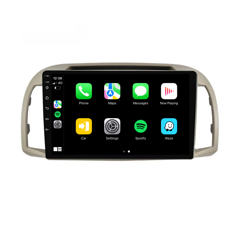 Load image into Gallery viewer, Nissan Micra (2002-2010) Plug & Play Head Unit Upgrade Kit: Car Radio with Wireless & Wired Apple CarPlay & Android Auto