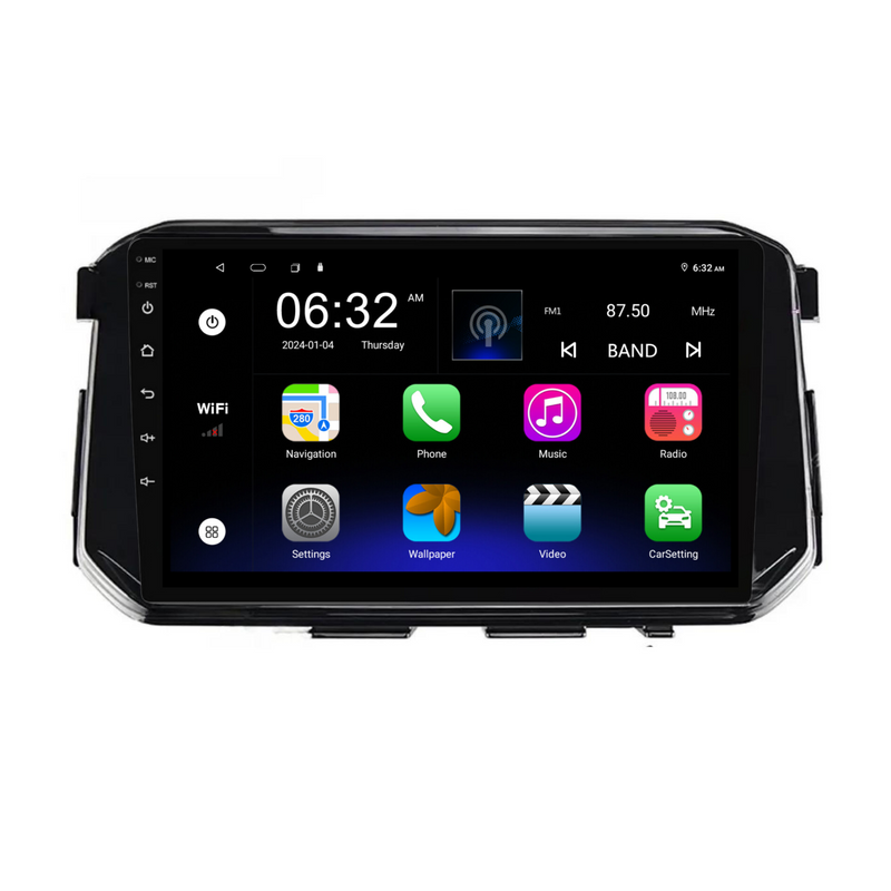 Load image into Gallery viewer, Nissan Terra (2021+) Plug & Play Head Unit Upgrade Kit: Car Radio with Wireless & Wired Apple CarPlay & Android Auto