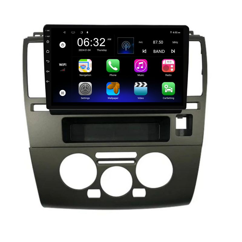 Load image into Gallery viewer, Nissan Tiida (2005-2010) Plug & Play Head Unit Upgrade Kit: Car Radio with Wireless & Wired Apple CarPlay & Android Auto