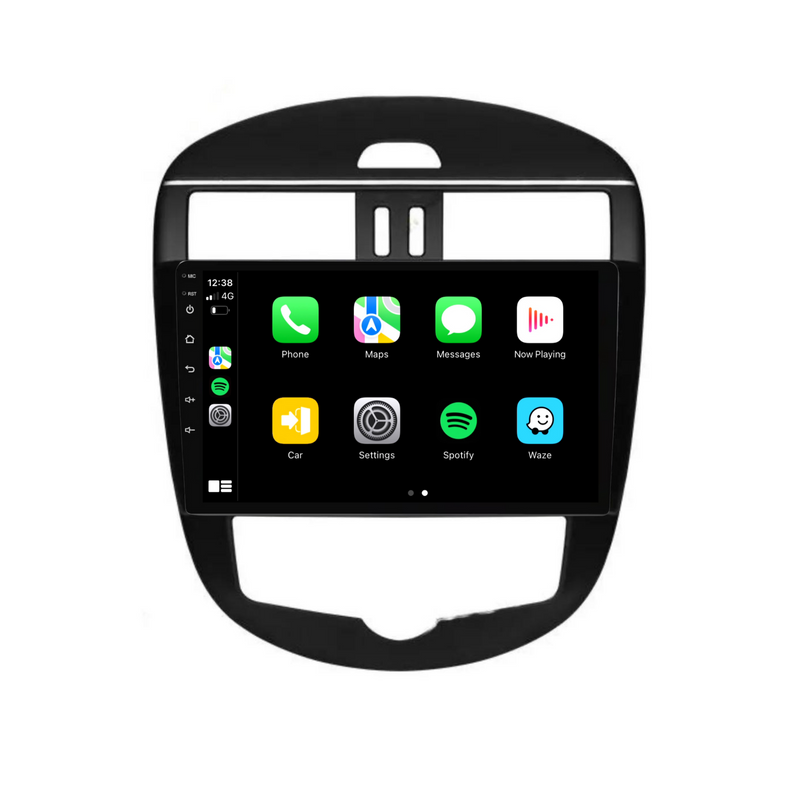 Load image into Gallery viewer, Nissan Tiida (2011-2015) Auto AC Plug & Play Head Unit Upgrade Kit: Car Radio with Wireless & Wired Apple CarPlay & Android Auto