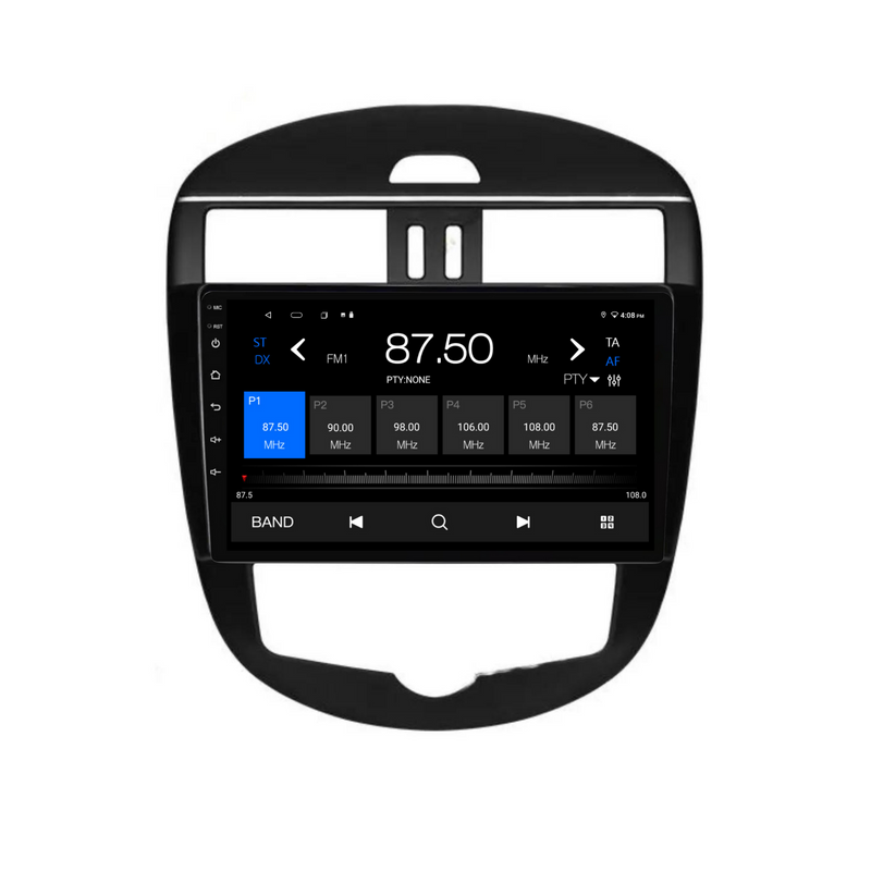 Load image into Gallery viewer, Nissan Tiida (2011-2015) Auto AC Plug & Play Head Unit Upgrade Kit: Car Radio with Wireless & Wired Apple CarPlay & Android Auto