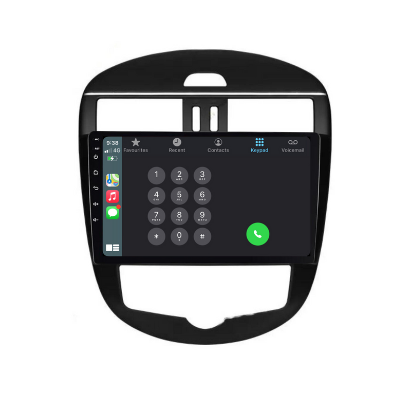 Load image into Gallery viewer, Nissan Tiida (2011-2015) Auto AC Plug & Play Head Unit Upgrade Kit: Car Radio with Wireless & Wired Apple CarPlay & Android Auto