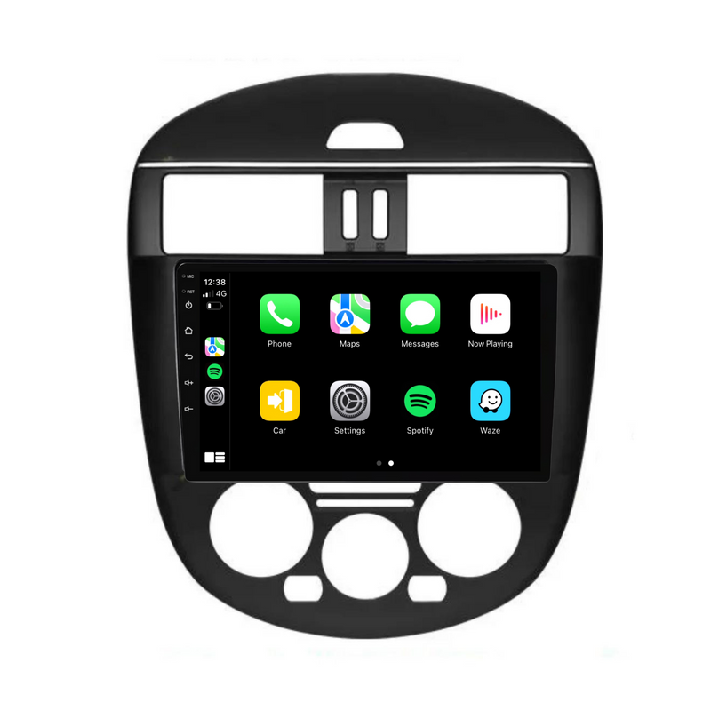 Load image into Gallery viewer, Nissan Tiida (2011-2015) Manual AC Plug & Play Head Unit Upgrade Kit: Car Radio with Wireless & Wired Apple CarPlay & Android Auto