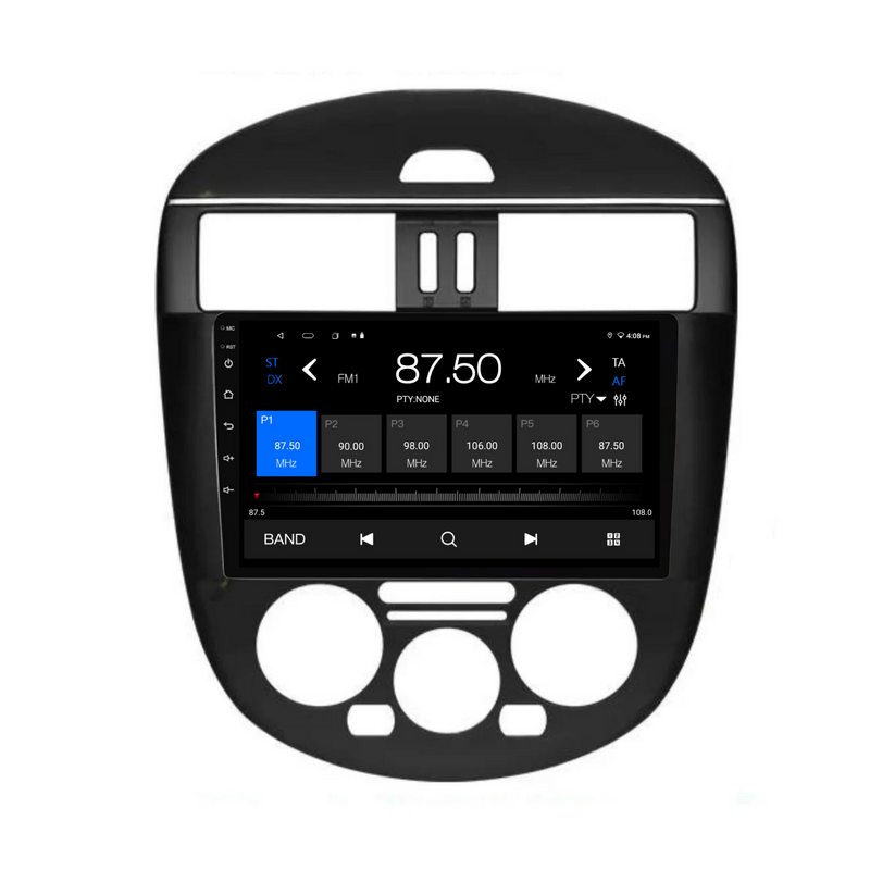 Load image into Gallery viewer, Nissan Tiida (2011-2015) Manual AC Plug & Play Head Unit Upgrade Kit: Car Radio with Wireless & Wired Apple CarPlay & Android Auto