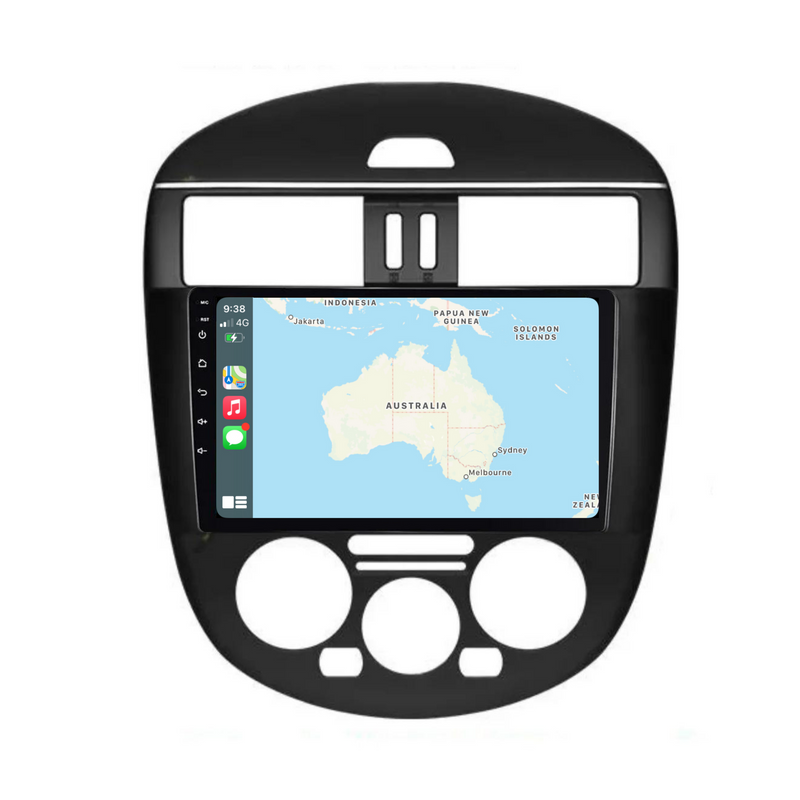 Load image into Gallery viewer, Nissan Tiida (2011-2015) Manual AC Plug & Play Head Unit Upgrade Kit: Car Radio with Wireless & Wired Apple CarPlay & Android Auto