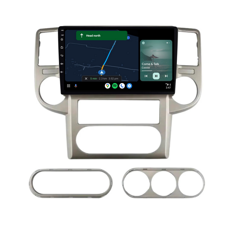 Load image into Gallery viewer, Nissan X-TRAIL (2003-2007) Plug & Play Head Unit Upgrade Kit: Car Radio with Wireless & Wired Apple CarPlay & Android Auto