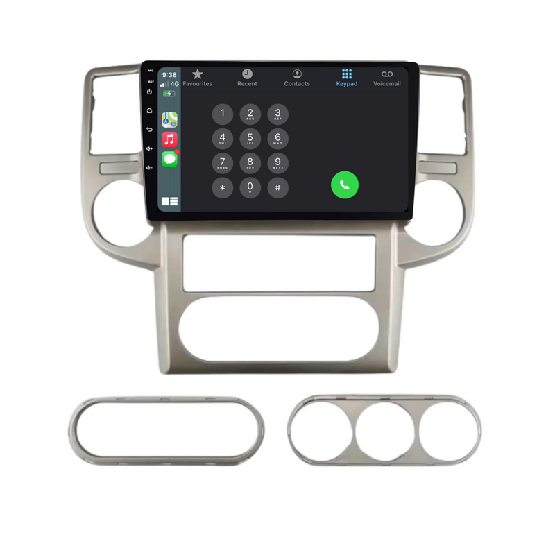 Load image into Gallery viewer, Nissan X-TRAIL (2003-2007) Plug & Play Head Unit Upgrade Kit: Car Radio with Wireless & Wired Apple CarPlay & Android Auto