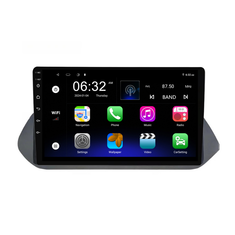 Load image into Gallery viewer, Nissan X-Trail / Qashqai (2021-2024) Plug & Play Head Unit Upgrade Kit: Car Radio with Wireless & Wired Apple CarPlay & Android Auto