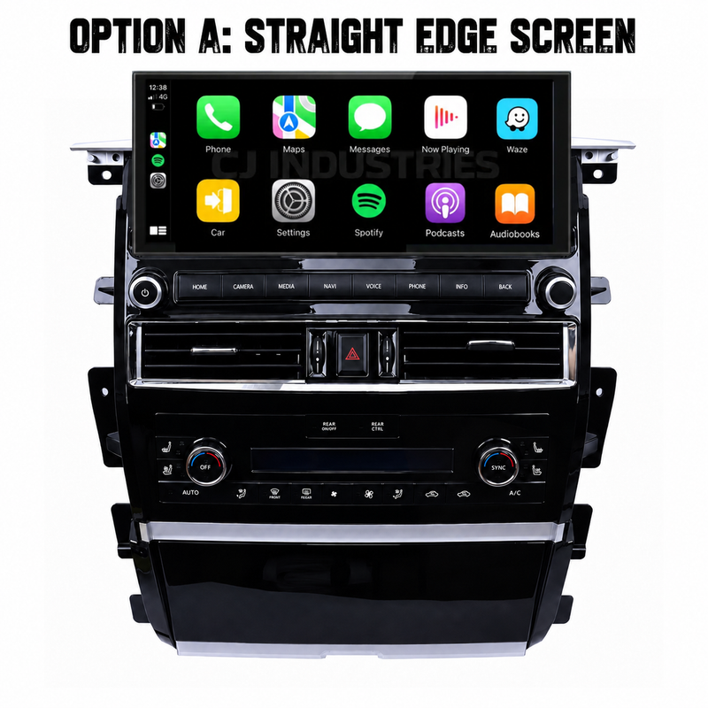 Load image into Gallery viewer, Nissan Patrol Y62 Ti / Ti-L / Warrior (2010 - 2024) 12.3" HD Plug & Play Head Unit Upgrade Kit: Car Radio with Wireless & Wired Apple CarPlay & Android Auto