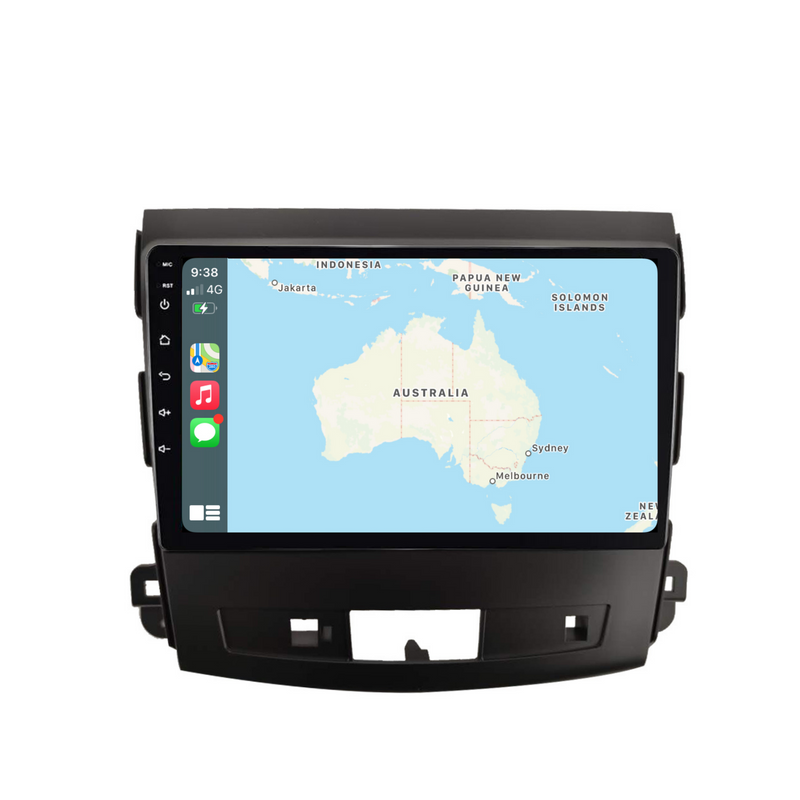 Load image into Gallery viewer, Mitsubishi Outlander (2008-2012) Plug & Play Head Unit Upgrade Kit: Car Radio with Wireless & Wired Apple CarPlay & Android Auto
