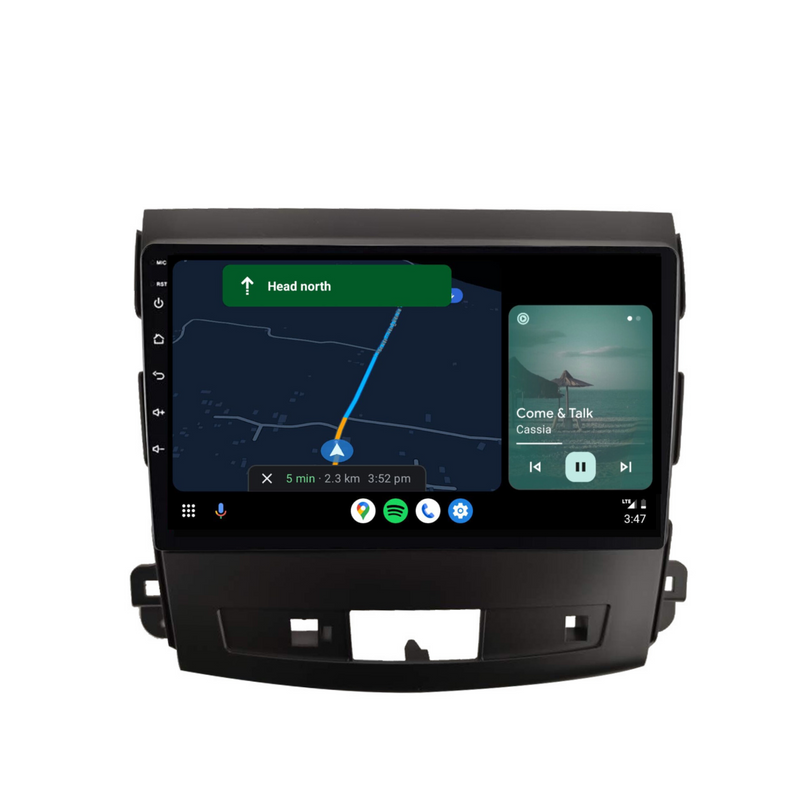 Load image into Gallery viewer, Mitsubishi Outlander (2008-2012) Plug & Play Head Unit Upgrade Kit: Car Radio with Wireless & Wired Apple CarPlay & Android Auto