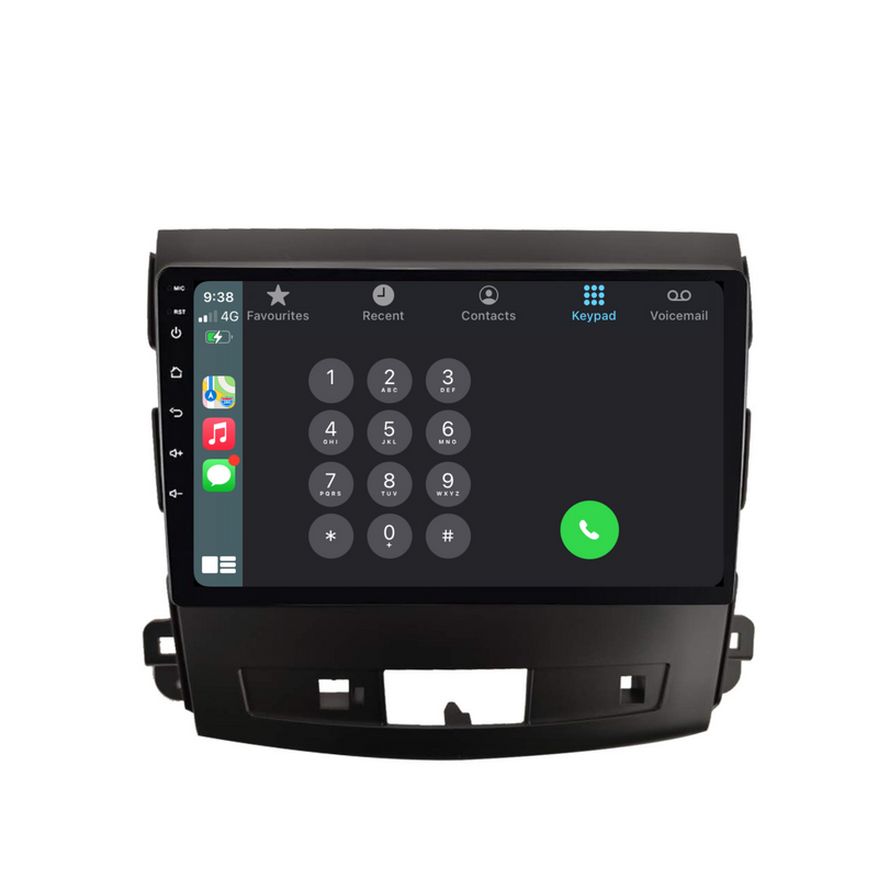 Load image into Gallery viewer, Mitsubishi Outlander (2008-2012) Plug & Play Head Unit Upgrade Kit: Car Radio with Wireless & Wired Apple CarPlay & Android Auto