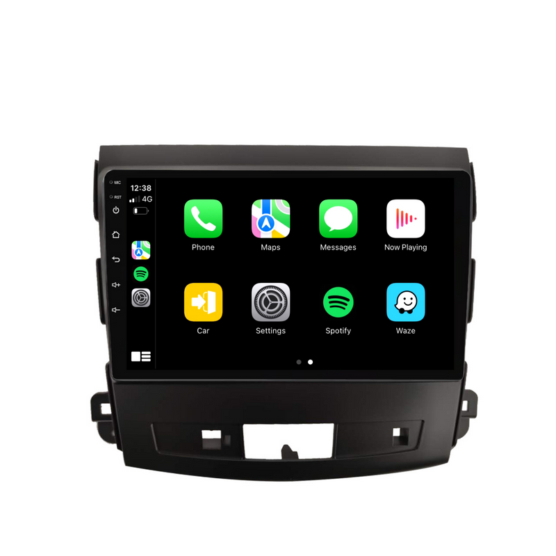 Load image into Gallery viewer, Mitsubishi Outlander (2008-2012) Plug & Play Head Unit Upgrade Kit: Car Radio with Wireless & Wired Apple CarPlay & Android Auto