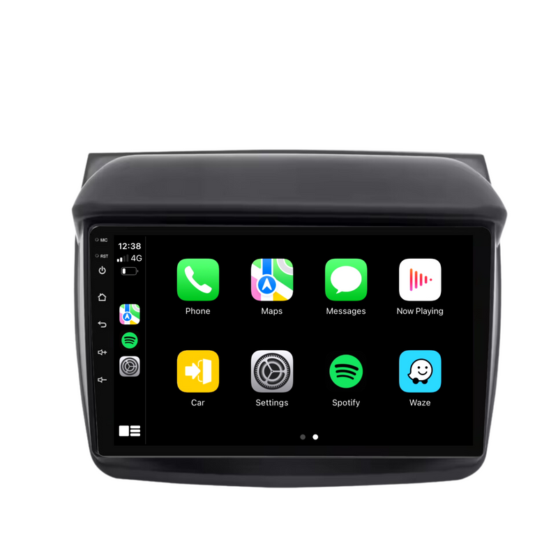 Load image into Gallery viewer, Mitsubishi MN ML Triton / L200 (2006-2015) Plug & Play Head Unit Upgrade Kit: Car Radio with Wireless & Wired Apple CarPlay & Android Auto