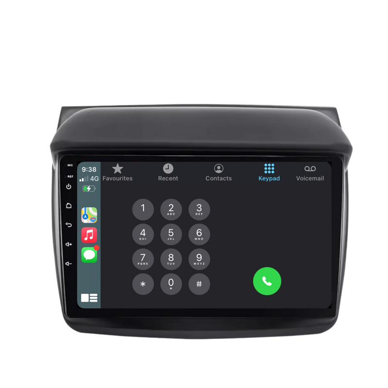 Load image into Gallery viewer, Mitsubishi MN ML Triton / L200 (2006-2015) Plug & Play Head Unit Upgrade Kit: Car Radio with Wireless & Wired Apple CarPlay & Android Auto