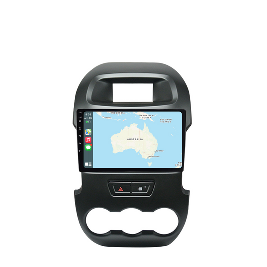 Ford Ranger/F250 (2011-2015) Plug & Play Head Unit Upgrade Kit: Car Radio with Wireless & Wired Apple CarPlay & Android Auto