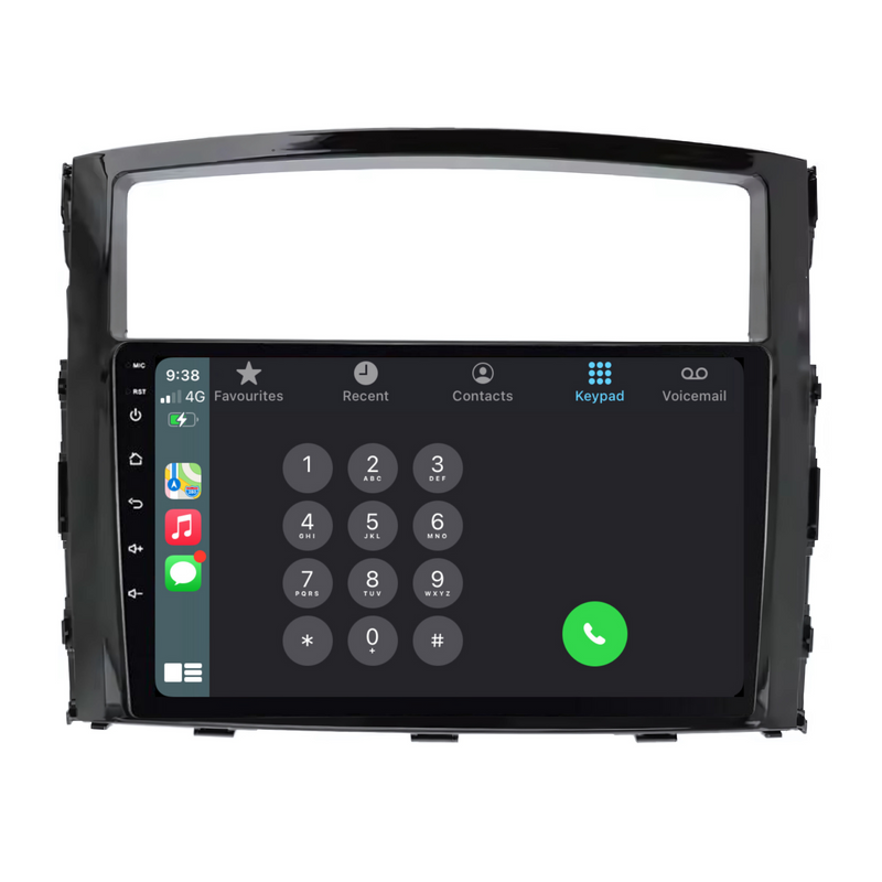 Load image into Gallery viewer, Mitsubishi Pajero GLOSS BLACK (2006-2016) Plug & Play Head Unit Upgrade Kit: Car Radio with Wireless & Wired Apple CarPlay & Android Auto