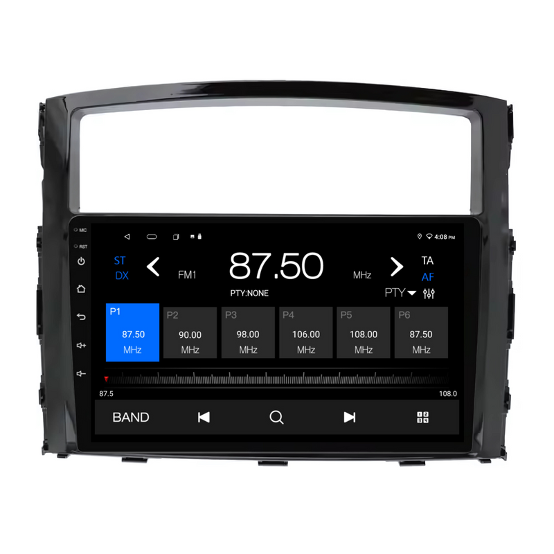 Load image into Gallery viewer, Mitsubishi Pajero GLOSS BLACK (2006-2016) Plug & Play Head Unit Upgrade Kit: Car Radio with Wireless & Wired Apple CarPlay & Android Auto