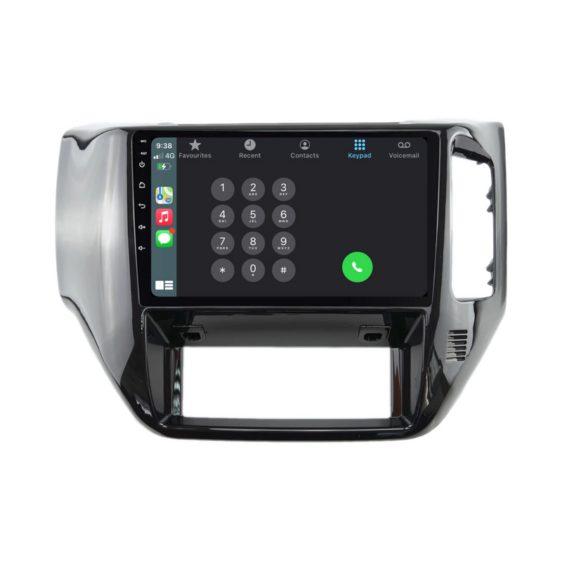 Load image into Gallery viewer, Nissan Patrol GLOSS BLACK (2004-2015) Plug & Play Head Unit Upgrade Kit: Car Radio with Wireless & Wired Apple CarPlay & Android Auto