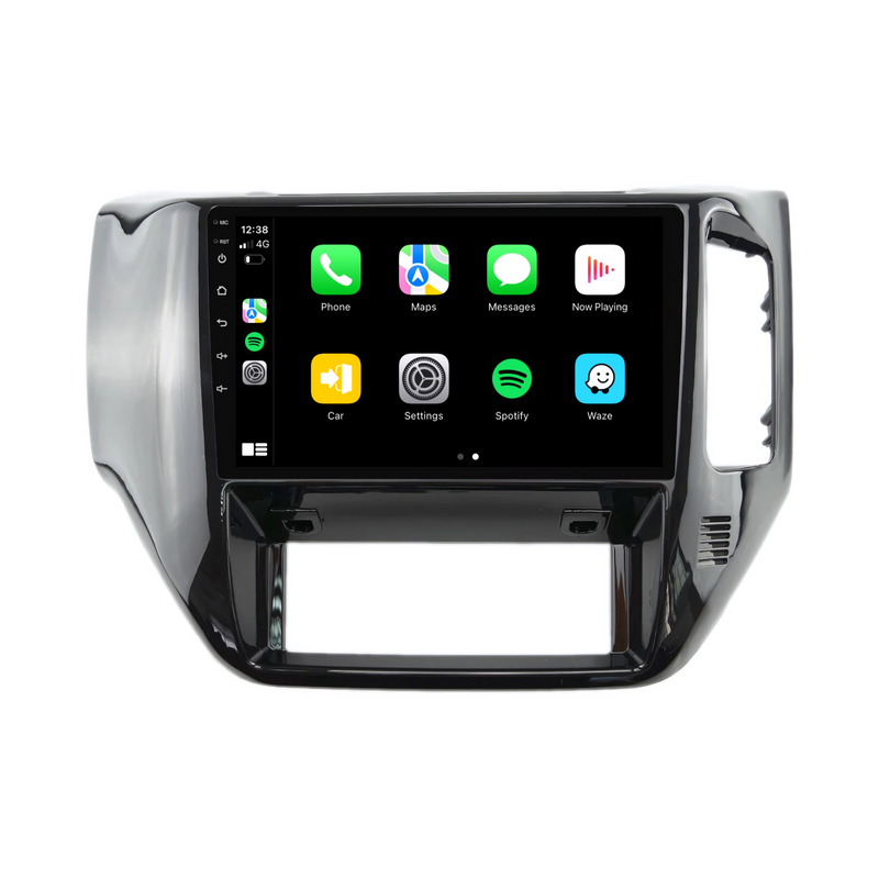 Load image into Gallery viewer, Nissan Patrol GLOSS BLACK (2004-2015) Plug & Play Head Unit Upgrade Kit: Car Radio with Wireless & Wired Apple CarPlay & Android Auto