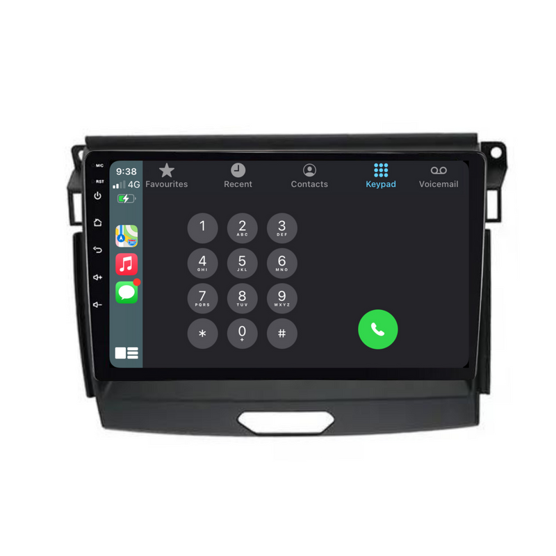 Load image into Gallery viewer, Ford Ranger PX2 / Everest (2015-2019) Plug & Play Head Unit Upgrade Kit: Car Radio with Wireless & Wired Apple CarPlay & Android Auto