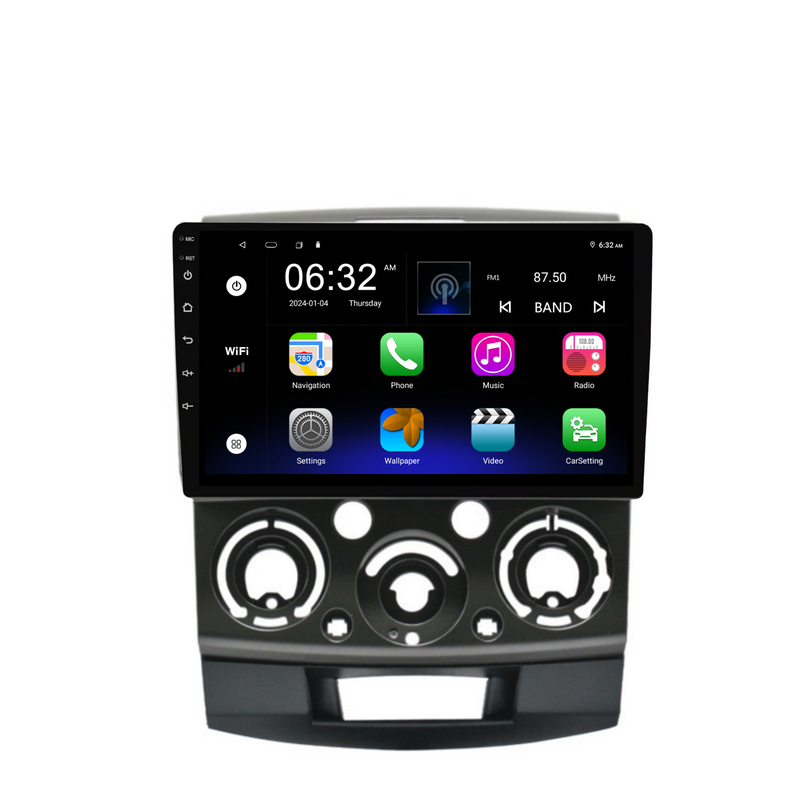 Load image into Gallery viewer, Mazda BT-50 (2006-2010) Plug & Play Head Unit Upgrade Kit: Car Radio with Wireless & Wired Apple CarPlay & Android Auto