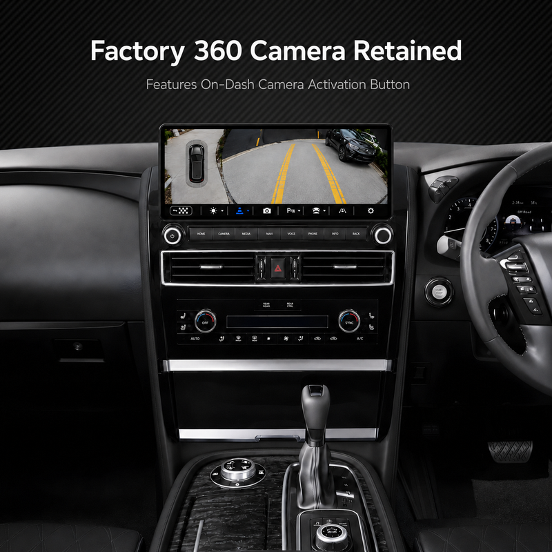 Load image into Gallery viewer, Nissan Patrol Y62 Ti / Ti-L / Warrior (2010 - 2024) 12.3" HD Plug & Play Head Unit Upgrade Kit: Car Radio with Wireless & Wired Apple CarPlay & Android Auto