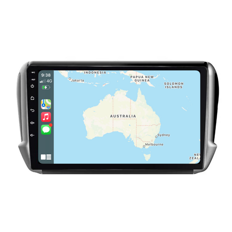 Load image into Gallery viewer, Peugeot 2008/208 (2014-2018) Plug & Play Head Unit Upgrade Kit: Car Radio with Wireless & Wired Apple CarPlay & Android Auto